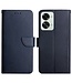 SoFetch SoFetch Blauw Nappa Textuur Bookcase Hoesje voor de OnePlus Nord 2T