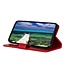SoFetch SoFetch Rood Magnetisch Bookcase Hoesje voor de OnePlus Nord 2T