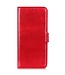 SoFetch SoFetch Rood Magnetisch Bookcase Hoesje voor de OnePlus Nord 2T