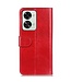 SoFetch SoFetch Rood Magnetisch Bookcase Hoesje voor de OnePlus Nord 2T