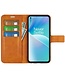 SoFetch SoFetch Geel Stijlvol Bookcase Hoesje voor de OnePlus Nord 2T