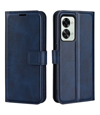 SoFetch Blauw Stijlvol Bookcase Hoesje OnePlus Nord 2T