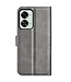SoFetch SoFetch Grijs Stijlvol Bookcase Hoesje voor de OnePlus Nord 2T