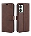 SoFetch SoFetch Bruin Stijlvol Bookcase Hoesje voor de OnePlus Nord 2T
