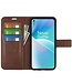 SoFetch SoFetch Bruin Stijlvol Bookcase Hoesje voor de OnePlus Nord 2T