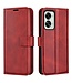 SoFetch SoFetch Rood Stijlvol Bookcase Hoesje voor de OnePlus Nord 2T