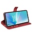 SoFetch SoFetch Rood Stijlvol Bookcase Hoesje voor de OnePlus Nord 2T