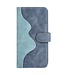 SoFetch SoFetch Blauw Twee kleuren Bookcase Hoesje voor de OnePlus Nord 2T