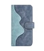 SoFetch SoFetch Blauw Twee kleuren Bookcase Hoesje voor de OnePlus Nord 2T