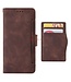 SoFetch SoFetch Bruin Pasjeshouder Modern Bookcase Hoesje voor de OnePlus Nord 2T