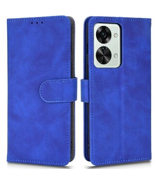 SoFetch Blauw Zacht Bookcase Hoesje OnePlus Nord 2T