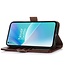SoFetch SoFetch Bruin Krokodillen Bookcase Hoesje voor de OnePlus Nord 2T