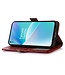 SoFetch SoFetch Rood Krokodillen Bookcase Hoesje voor de OnePlus Nord 2T