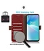 SoFetch SoFetch Rood Krokodillen Bookcase Hoesje voor de OnePlus Nord 2T
