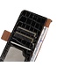 SoFetch SoFetch Zwart Krokodillen Bookcase Hoesje voor de OnePlus Nord 2T
