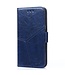 SoFetch SoFetch Blauw Geometrisch Bookcase Hoesje voor de OnePlus Nord 2T