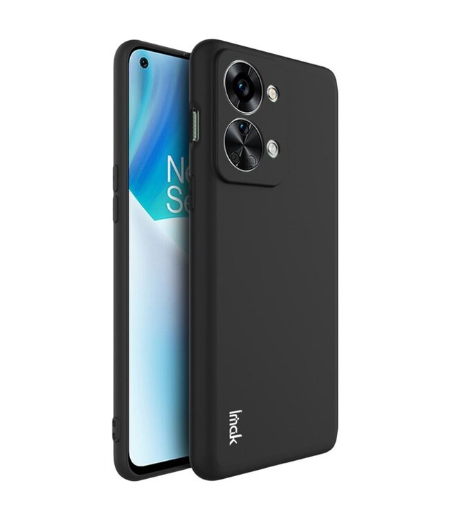 SoFetch SoFetch Zwart Mat TPU Hoesje voor de OnePlus Nord 2T