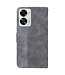 SoFetch SoFetch Grijs Geometrisch Bookcase Hoesje met Polsbandje voor de OnePlus Nord 2T