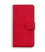 SoFetch SoFetch Rood Krasbestendig Elegant Bookcase Hoesje voor de OnePlus Nord 2T