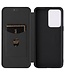 SoFetch SoFetch Zwart Magnetisch Carbon Bookcase Hoesje voor de OnePlus Nord 2T