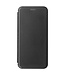 SoFetch SoFetch Zwart Magnetisch Carbon Bookcase Hoesje voor de OnePlus Nord 2T