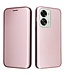 SoFetch SoFetch Rosegoud Magnetisch Carbon Bookcase Hoesje voor de OnePlus Nord 2T