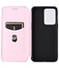 SoFetch SoFetch Rosegoud Magnetisch Carbon Bookcase Hoesje voor de OnePlus Nord 2T