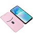SoFetch SoFetch Rosegoud Magnetisch Carbon Bookcase Hoesje voor de OnePlus Nord 2T