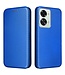 SoFetch SoFetch Blauw Magnetisch Carbon Bookcase Hoesje voor de OnePlus Nord 2T