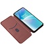 SoFetch SoFetch Oranje Magnetisch Carbon Bookcase Hoesje voor de OnePlus Nord 2T