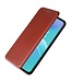SoFetch SoFetch Oranje Magnetisch Carbon Bookcase Hoesje voor de OnePlus Nord 2T