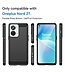 SoFetch SoFetch Zwart Slim Carbon TPU Hoesje voor de OnePlus Nord 2T