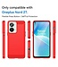 SoFetch SoFetch Rood Slim Carbon TPU Hoesje voor de OnePlus Nord 2T