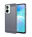 SoFetch SoFetch Grijs Slim Carbon TPU Hoesje voor de OnePlus Nord 2T