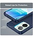 SoFetch SoFetch Blauw Slim Carbon TPU Hoesje voor de OnePlus Nord 2T