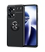 SoFetch SoFetch Zwart Ring Houder TPU Hoesje voor de OnePlus Nord 2T