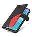 SoFetch SoFetch Zwart Twee kleuren Bookcase Hoesje voor de OnePlus Nord 2T