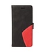 SoFetch SoFetch Zwart Twee kleuren Bookcase Hoesje voor de OnePlus Nord 2T