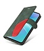 SoFetch SoFetch Groen Twee kleuren Bookcase Hoesje met Polsbandje voor de OnePlus Nord 2T