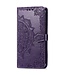 SoFetch SoFetch Paars Mandala Bookcase Hoesje met Polsbandje voor de OnePlus Nord 2T