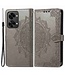 SoFetch SoFetch Grijs Mandala Bookcase Hoesje met Polsbandje voor de OnePlus Nord 2T