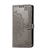 SoFetch SoFetch Grijs Mandala Bookcase Hoesje met Polsbandje voor de OnePlus Nord 2T