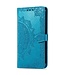 SoFetch SoFetch Blauw Mandala Bookcase Hoesje met Polsbandje voor de OnePlus Nord 2T