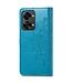 SoFetch SoFetch Blauw Mandala Bookcase Hoesje met Polsbandje voor de OnePlus Nord 2T