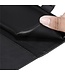 SoFetch SoFetch Zwart Modern Bookcase Hoesje met Polsbandje voor de OnePlus Nord 2T