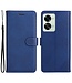 SoFetch SoFetch Blauw Modern Bookcase Hoesje met Polsbandje voor de OnePlus Nord 2T