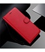 SoFetch SoFetch Rood Modern Bookcase Hoesje met Polsbandje voor de OnePlus Nord 2T