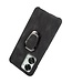 SoFetch SoFetch Zwart Ring Houder Stijlvol Hybride Hoesje voor de OnePlus Nord 2T