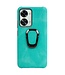 SoFetch SoFetch Mint groen Ring Houder Stijlvol Hybride Hoesje voor de OnePlus Nord 2T