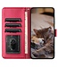 SoFetch Rood Kersenbloesem kat Bookcase Hoesje met Polsbandje voor de Google Pixel 8